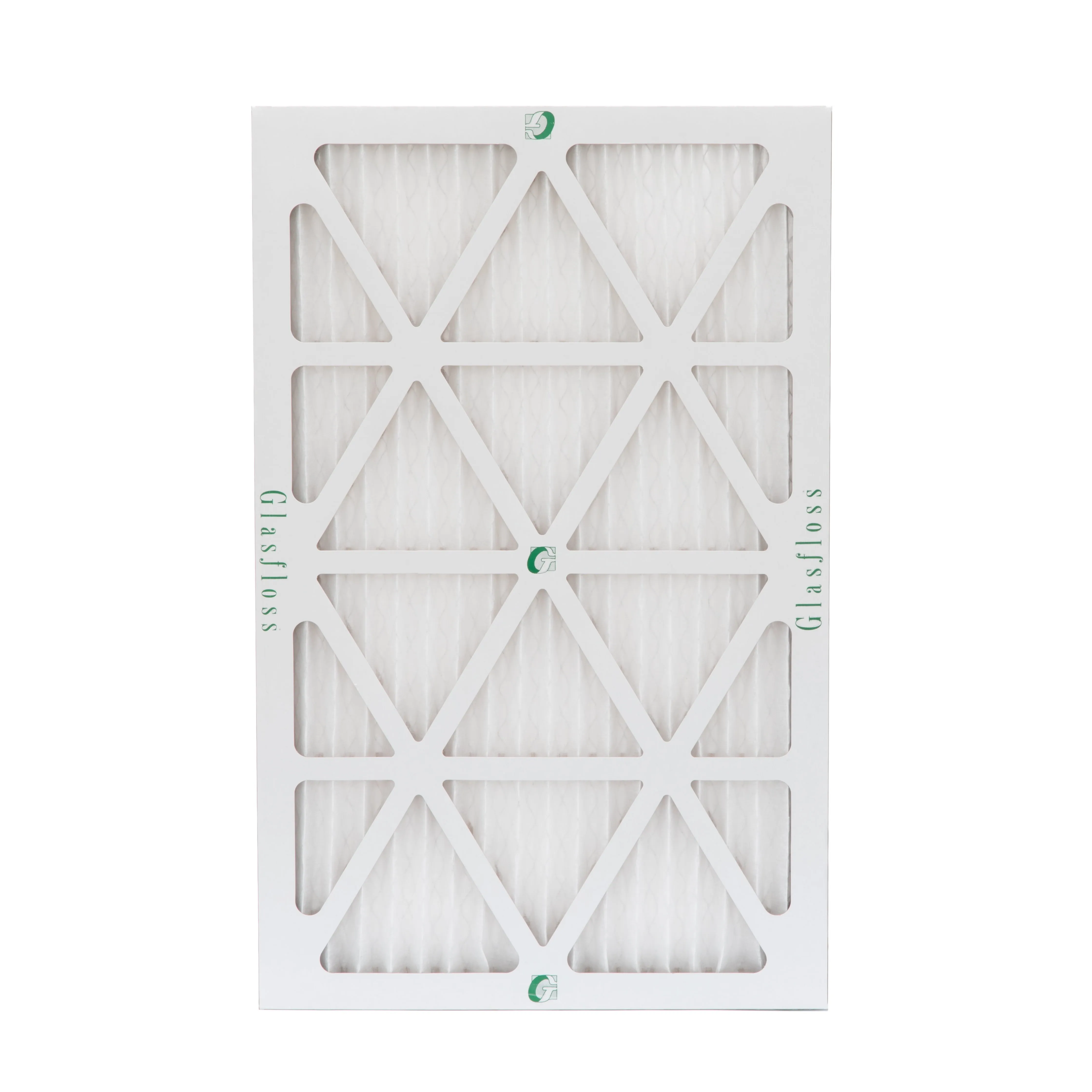 12 Pack of 14x24x1 MERV 10 Pleated Air Filters by Glasfloss. Actual Size: 13-1/2 x 23-1/2 x 7/8