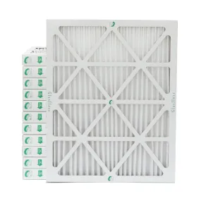 12 Pack of 16x20x2 MERV 10 Pleated 2' Inch Air Filters by Glasfloss. Actual Size: 15-1/2 x 19-1/2 x 1-3/4