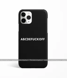 ABCDEFUCKOFF Phone Case