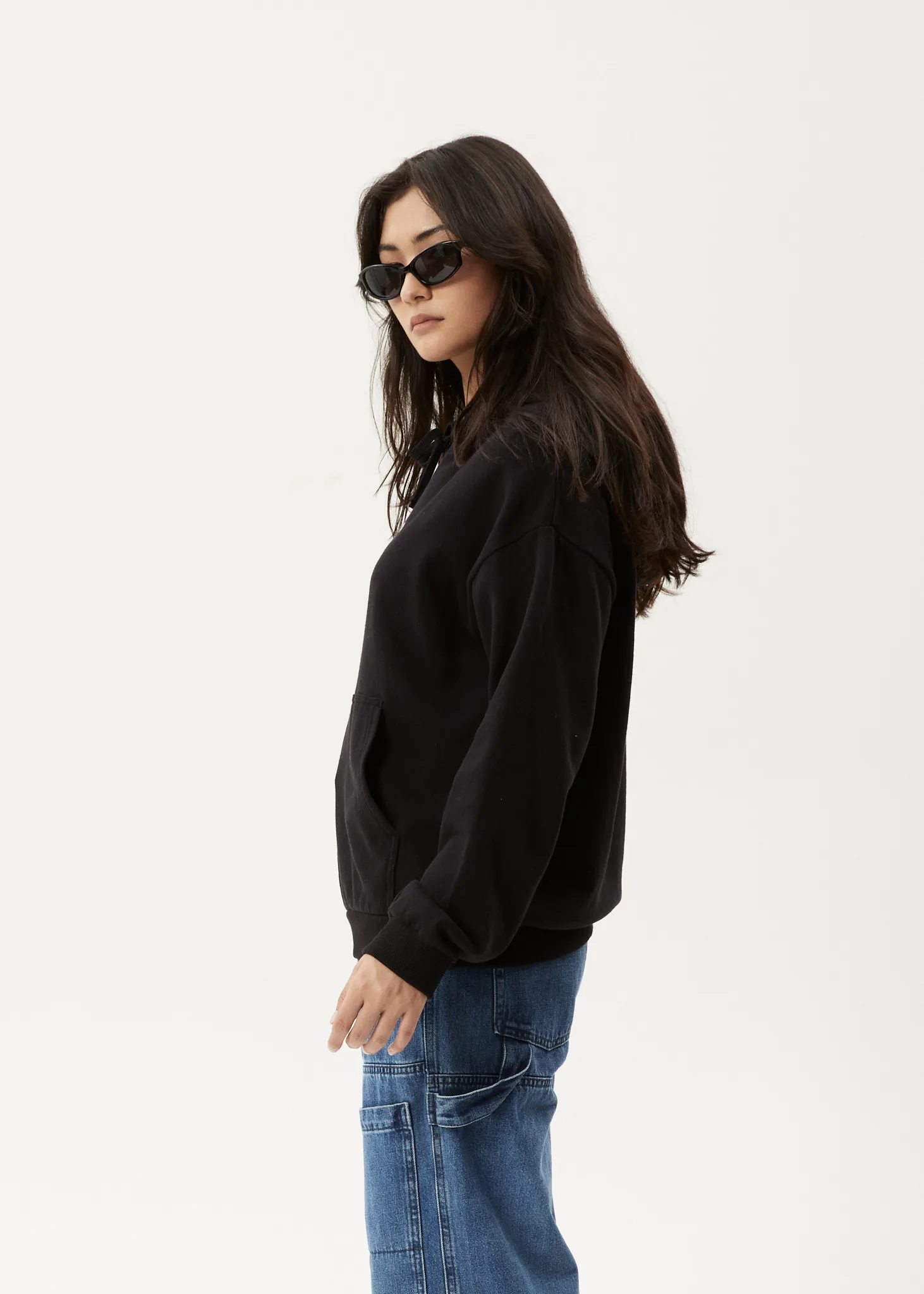 AFENDS Womens Mara - Pull On Hood - Black