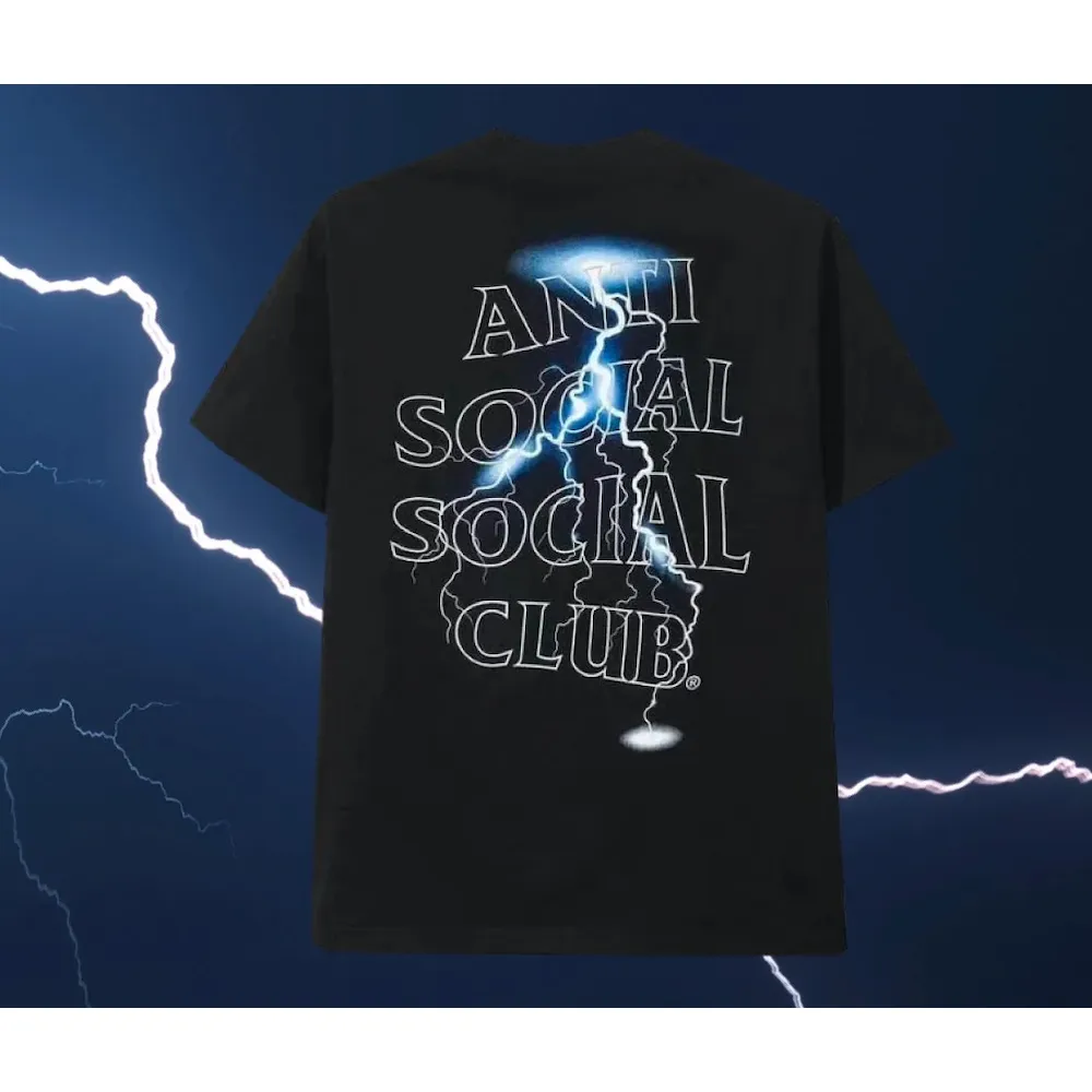 Anti Social Social Club Twister Tee (FW19) Black