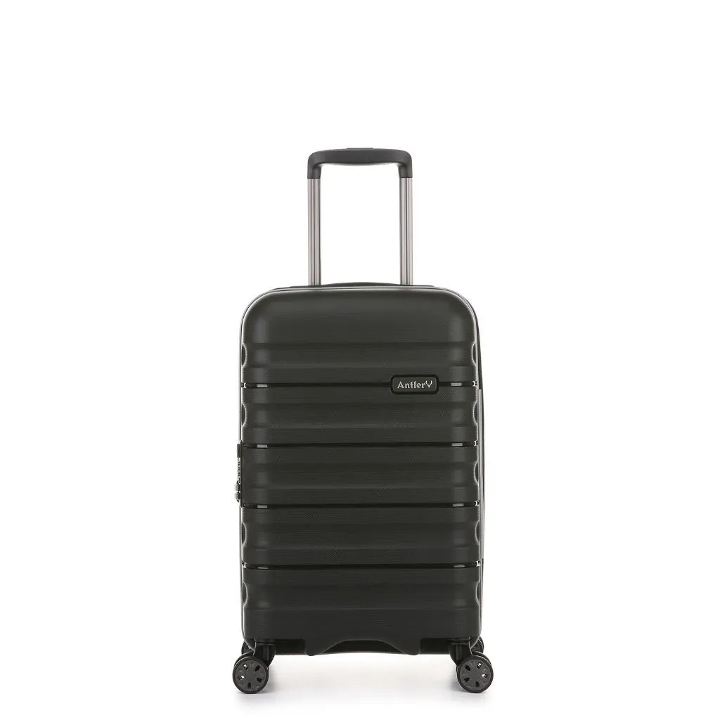 Antler Lincoln 56cm Carry On Hardsided Luggage - Black