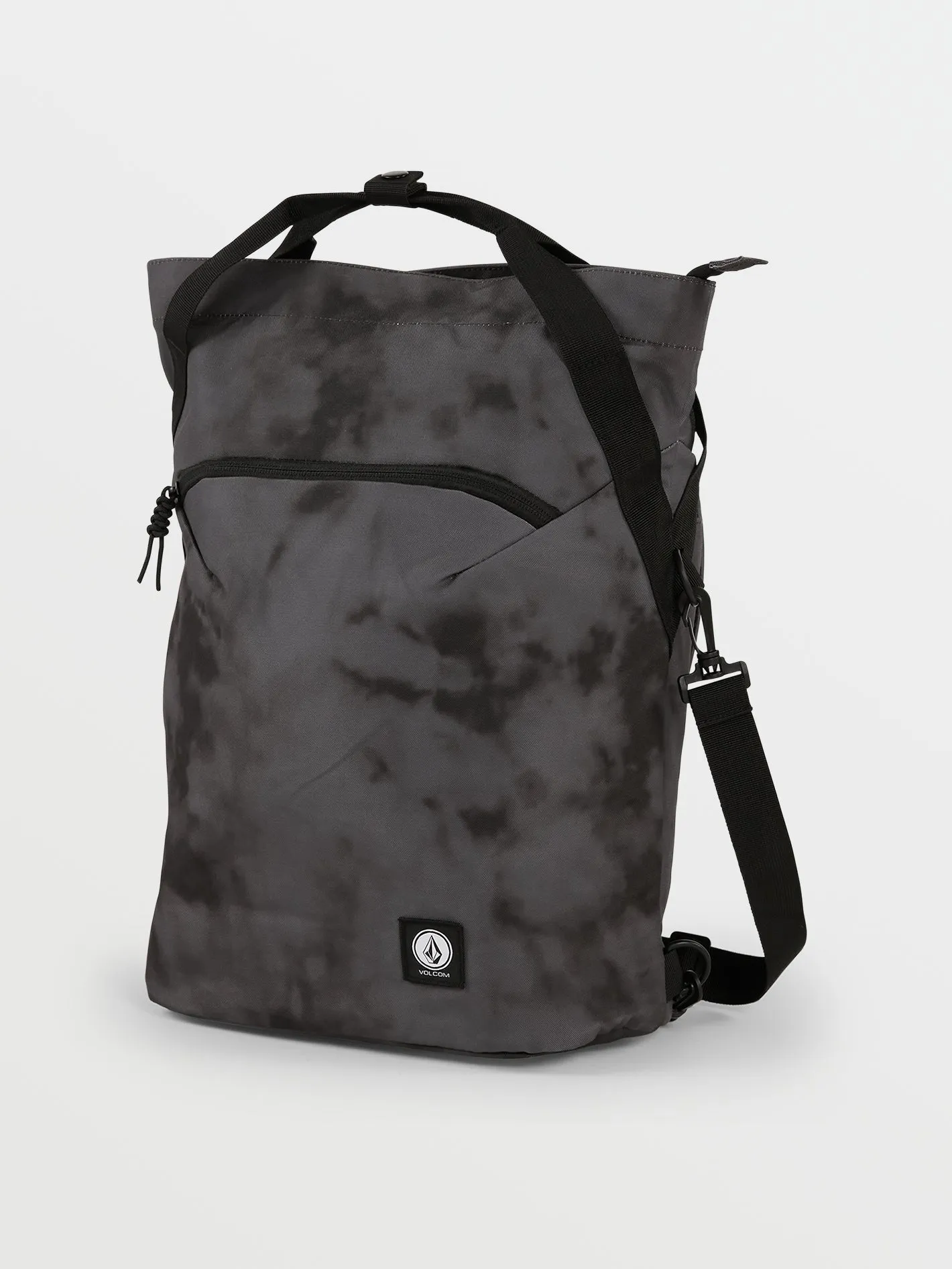 Day Trip Poly Backpack - BLACK/CHARCOAL