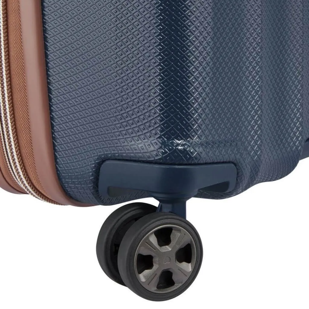 Delsey St Tropez 67cm Expandable Medium Luggage - Navy