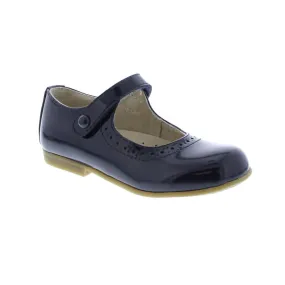 Footmates Emma (Patent Leather) - Nantucket Navy