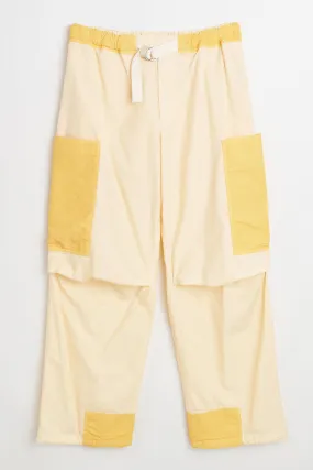 Jil Sander  Belted Trousers Yellow