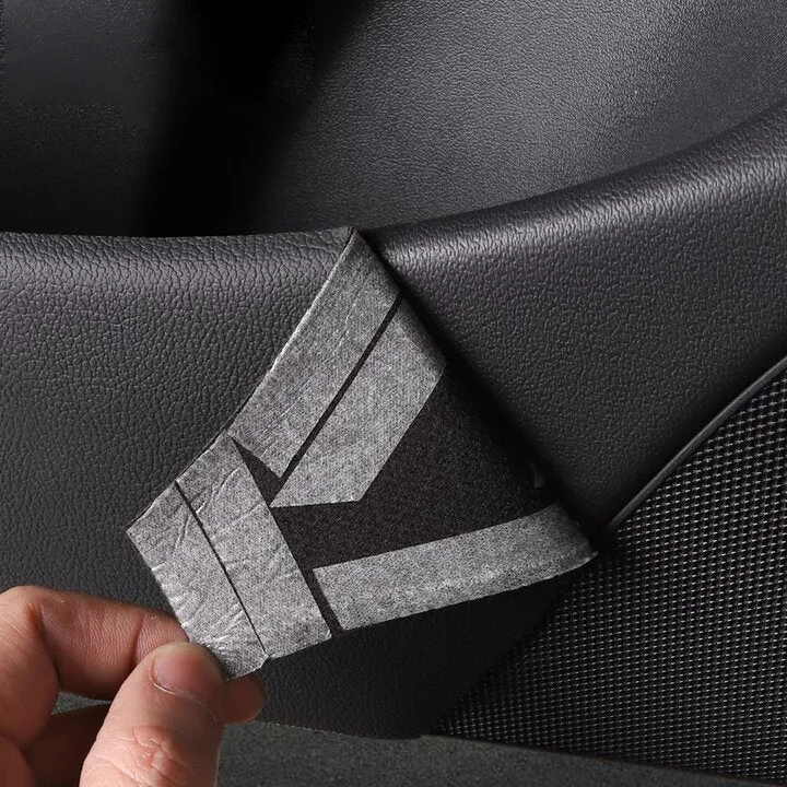 Leather Anti-kick Mat Sticker Interior Anti-Dirt Protector suitable for Tesla Model 3 2017-2023 (5pcs)