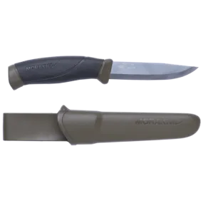 Morakniv Companion Green Handle Knife with sheath