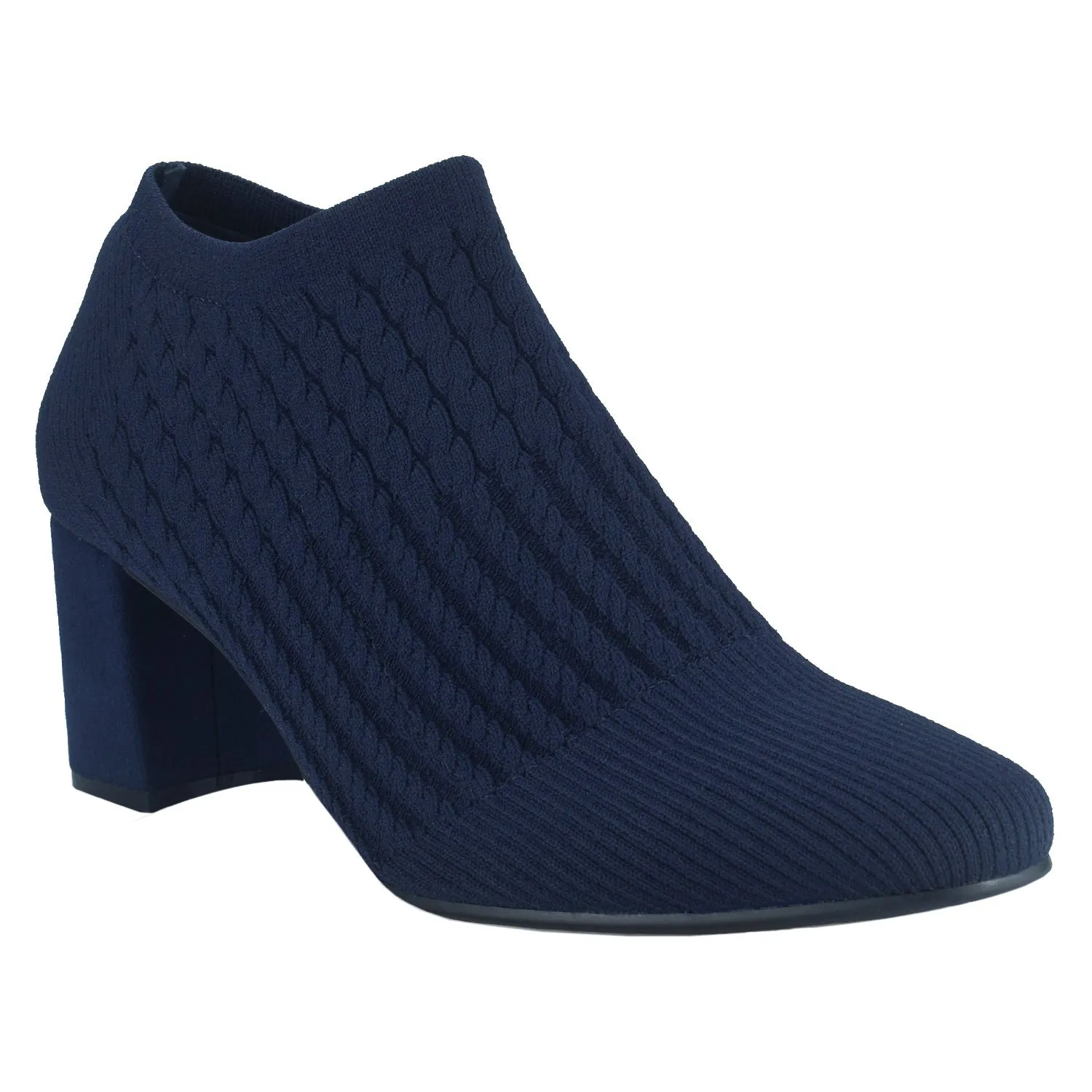 Nancia Stretch Knit Ankle Bootie with Memory Foam