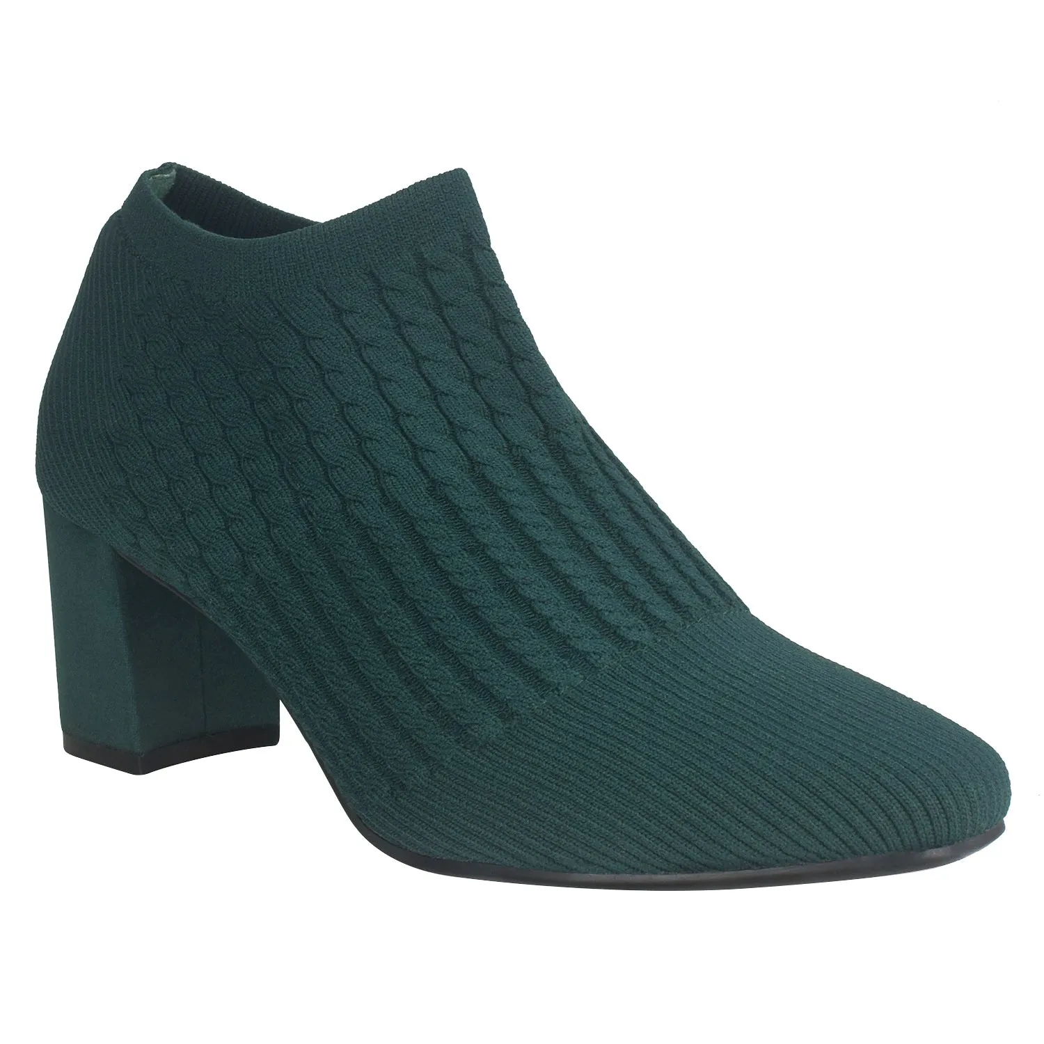 Nancia Stretch Knit Ankle Bootie with Memory Foam