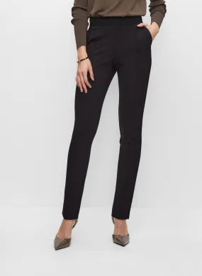 Slim Leg Pull-On Pants