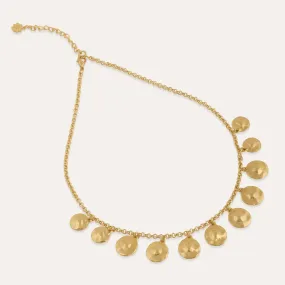 TFC Dainty Drops Gold Plated Necklace