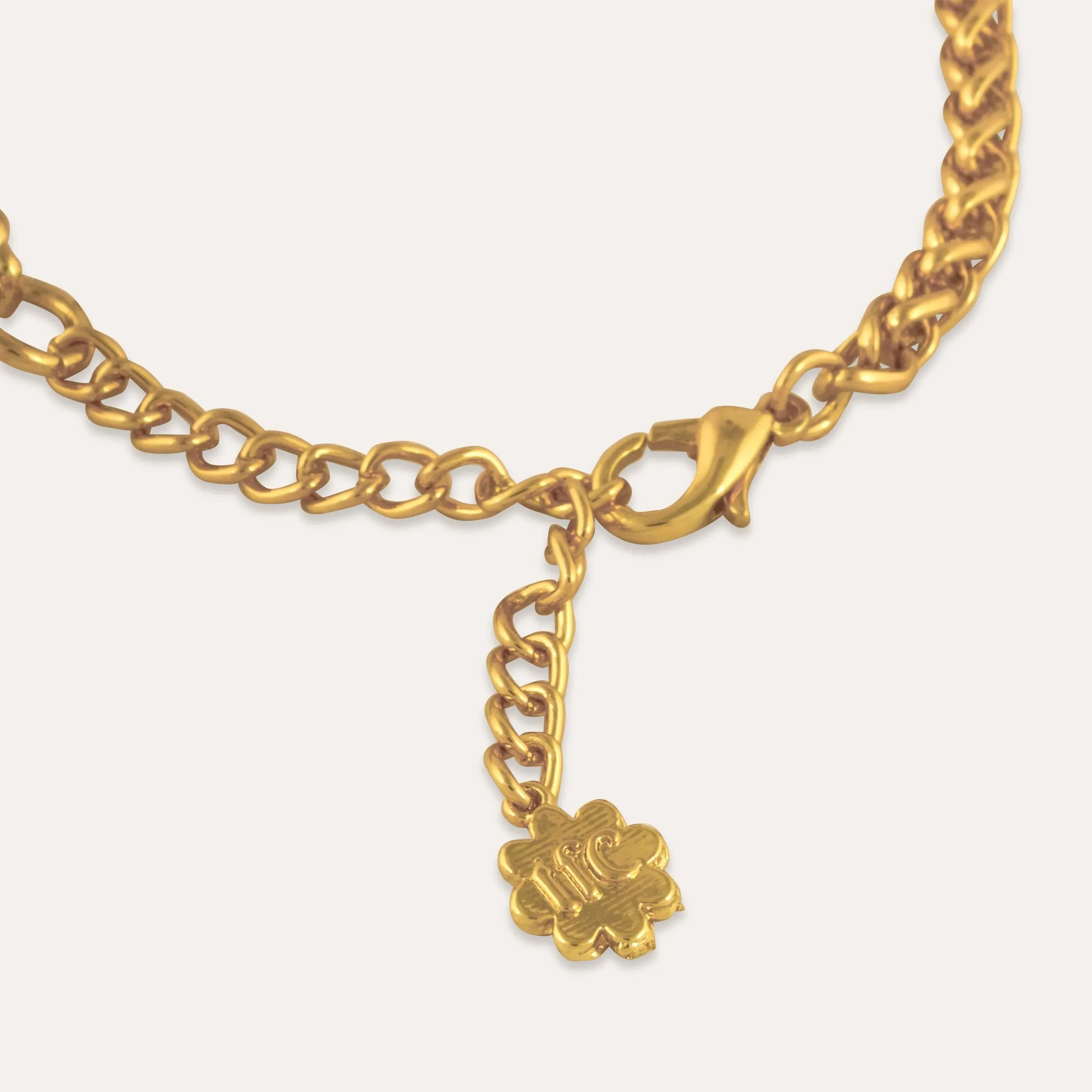 TFC Pretty Petal Gold Plated Bracelet