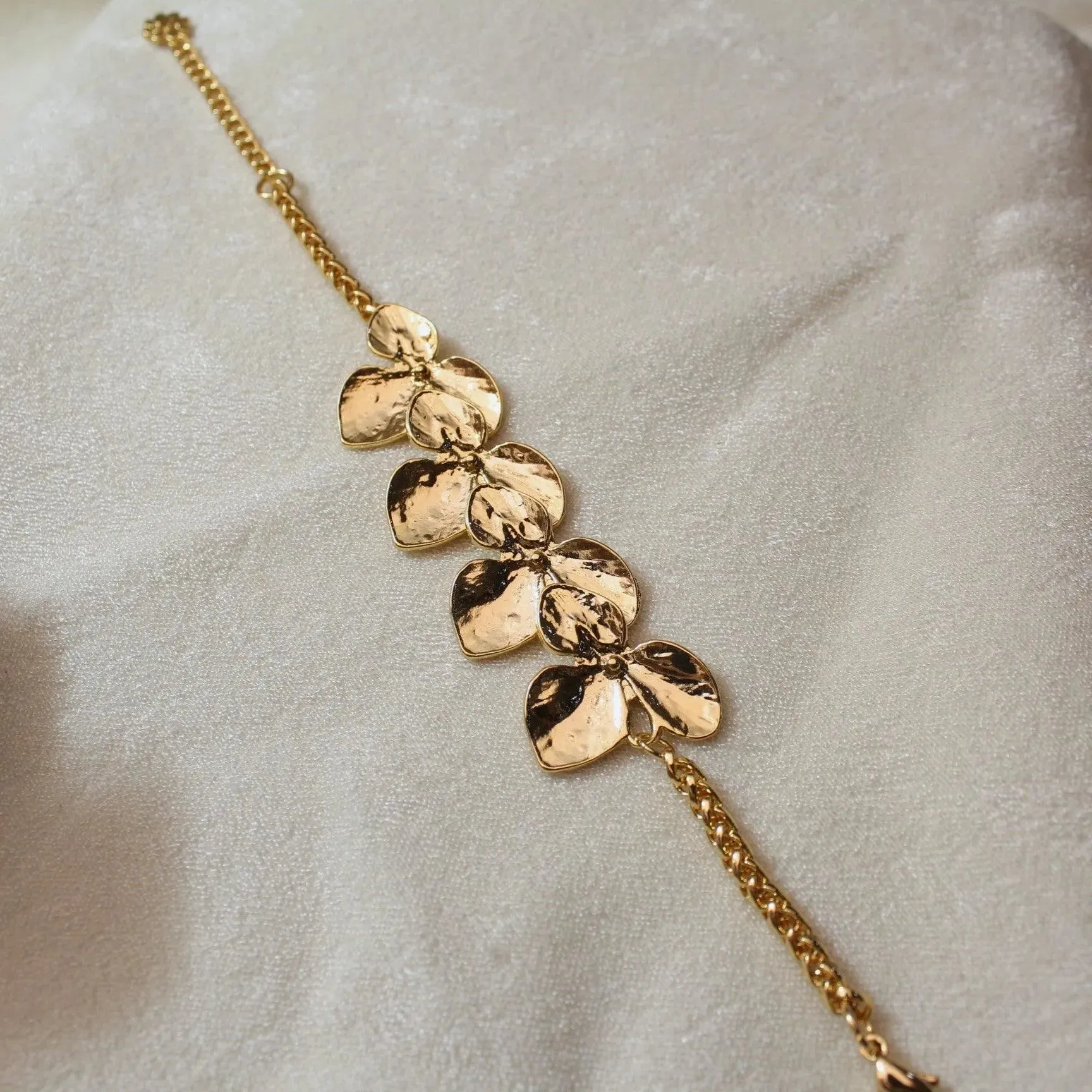 TFC Pretty Petal Gold Plated Bracelet