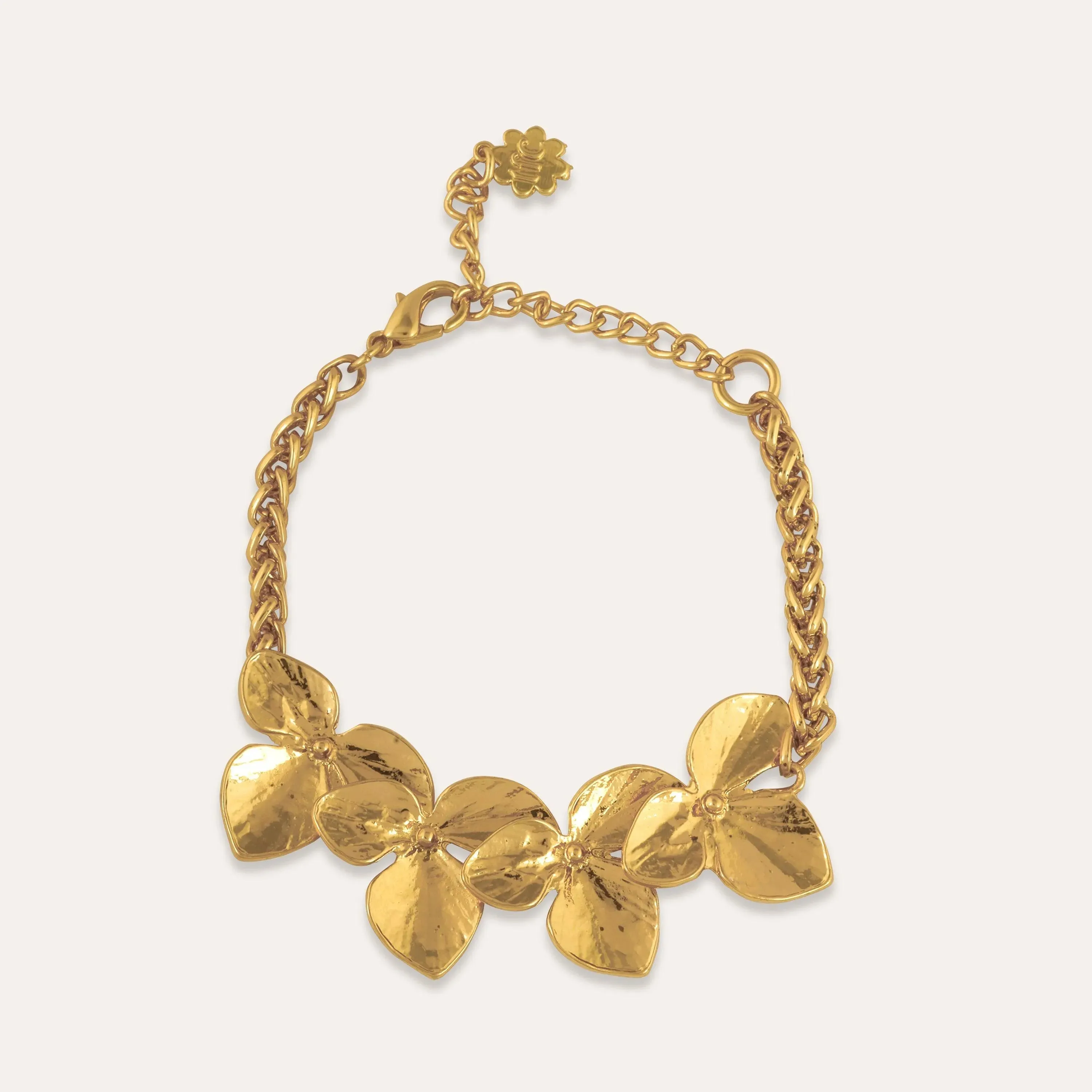 TFC Pretty Petal Gold Plated Bracelet