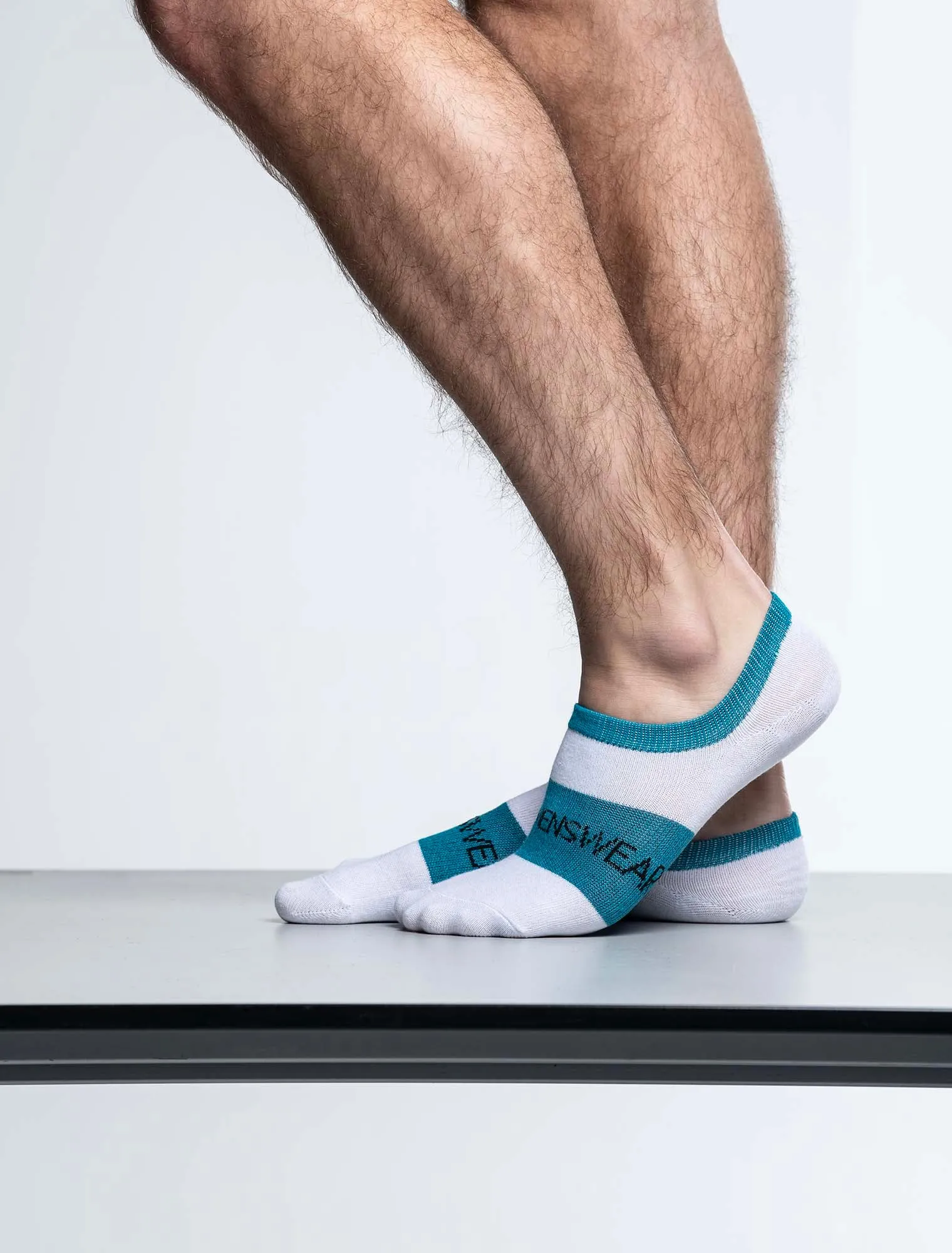 Trainer Socks - Marine Teal